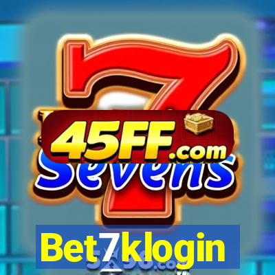 Bet7klogin